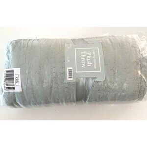 Ultra Limited Edition Plush Throw Gray 50"x60" New Sealed